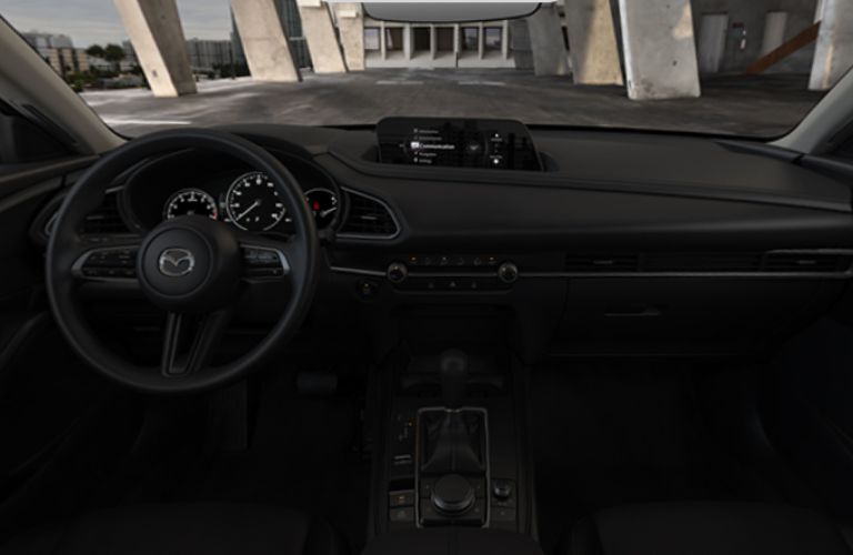 dashboard view of the 2024 Mazda CX-30 2.5 S