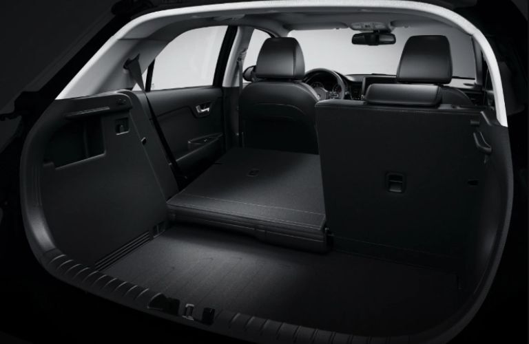 cargo area of the 2023 Kia Rio 5-Door
