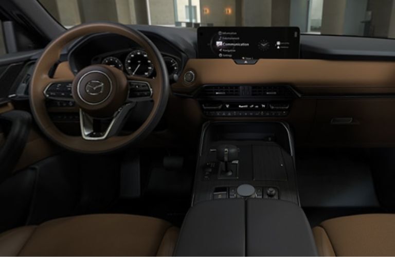 dashboard view of the 2024 Mazda CX-90 3.3 Turbo S Premium Plus