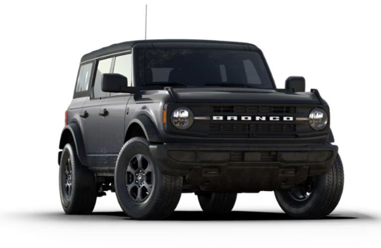 2025 Ford Bronco Big Bend front view on white