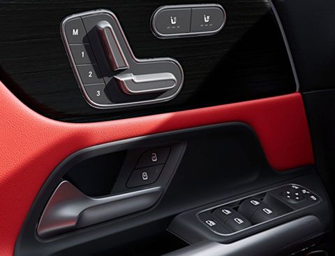 AMG GLA SUV Seating Controls
