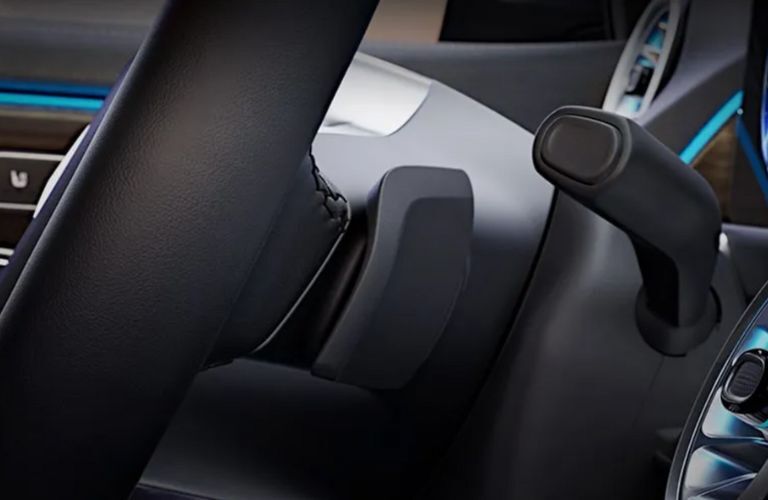 paddle shifter of the 2025 Mercedes-Benz EQB SUV 