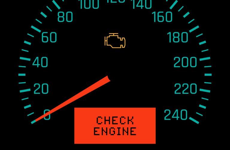 representative image of check engine light