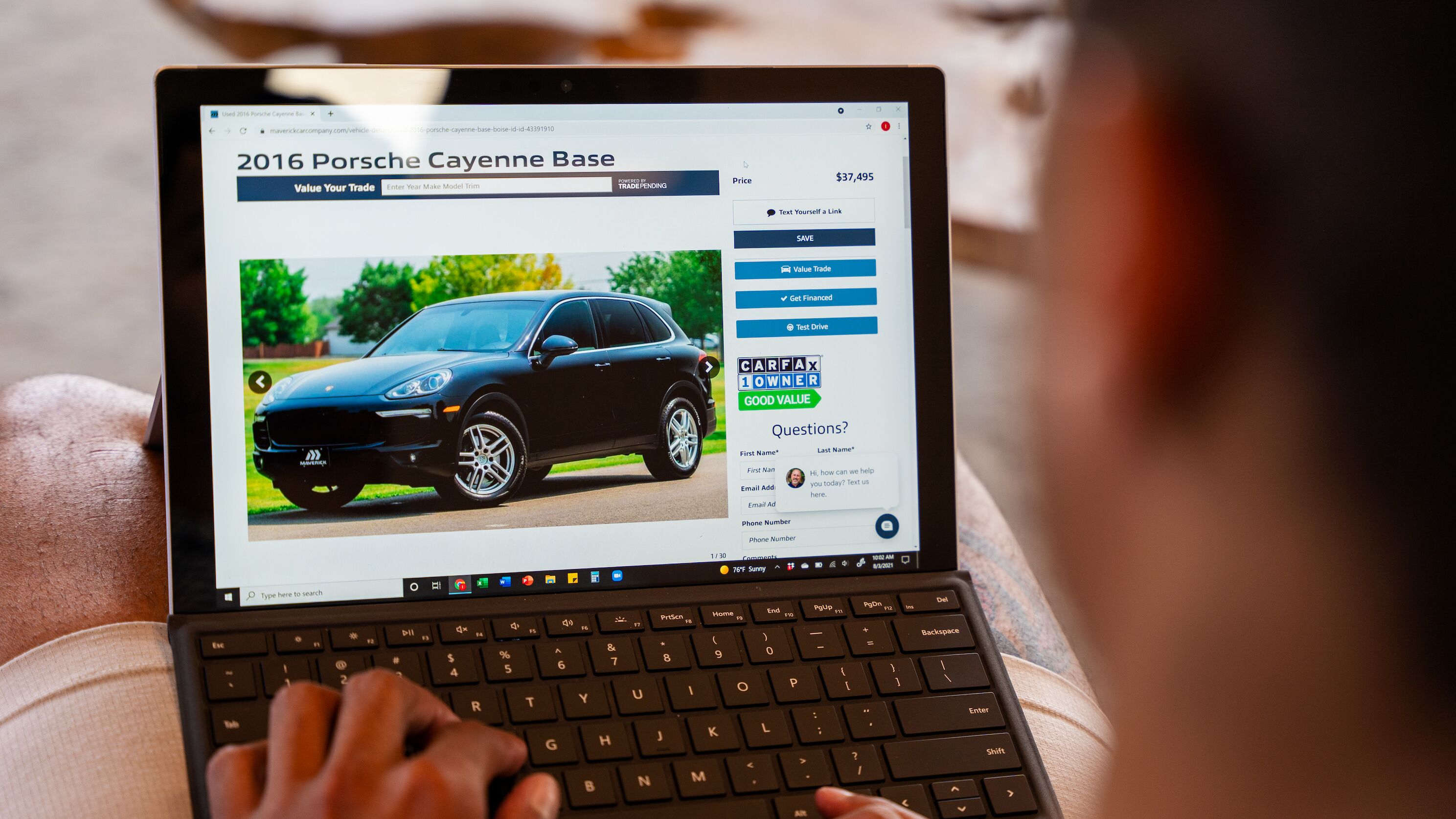 Find a car in Boise Idaho. Used car results via email.