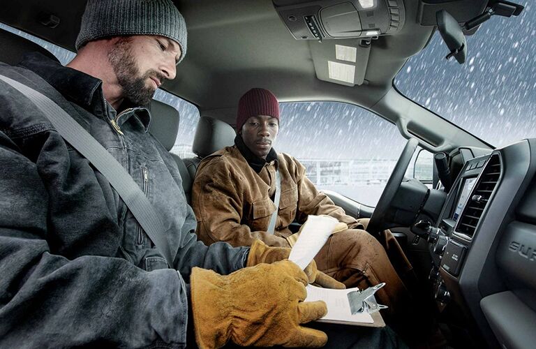 2021 Ford F-350 Super Duty front seats