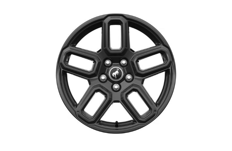 2025 Ford Bronco Sport Big Bend wheel on white