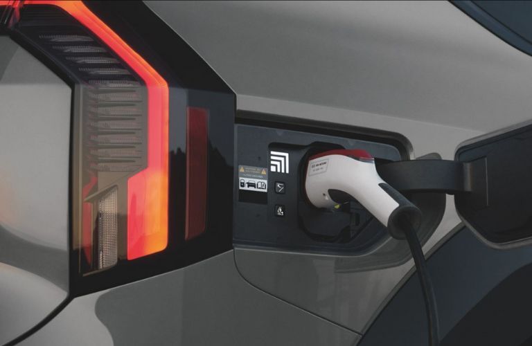 charging port of the 2024 Kia EV9