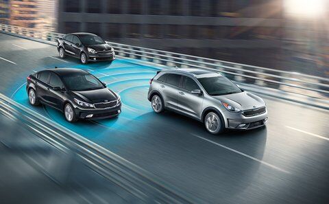 Kia Cadenza Easy Lift Trunk Feature Illustration