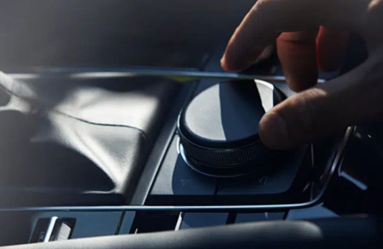gear selector in the 2023 Mazda3 Sedan