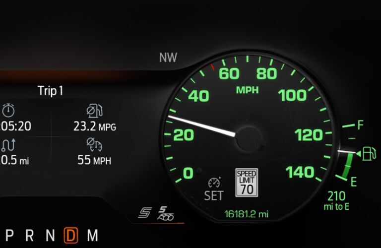 2024 Ford Mustang speedometer