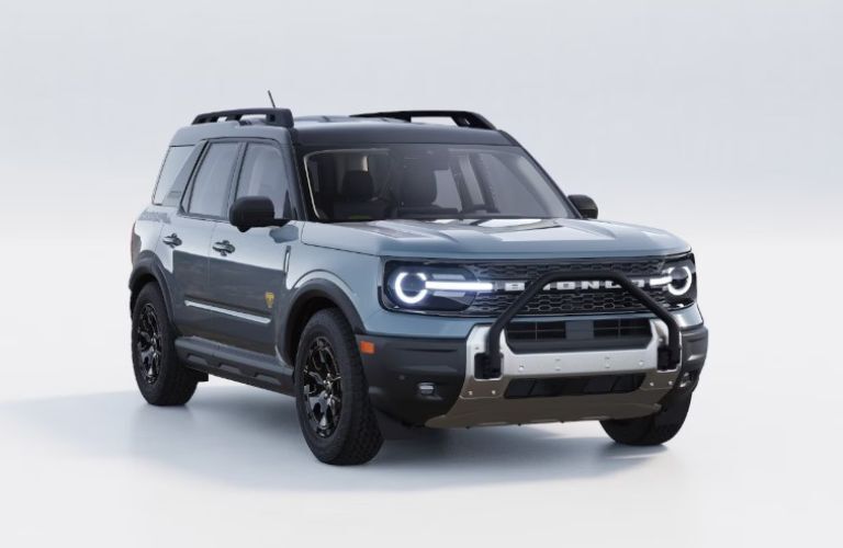 2025 Ford Bronco Sport on a plain background