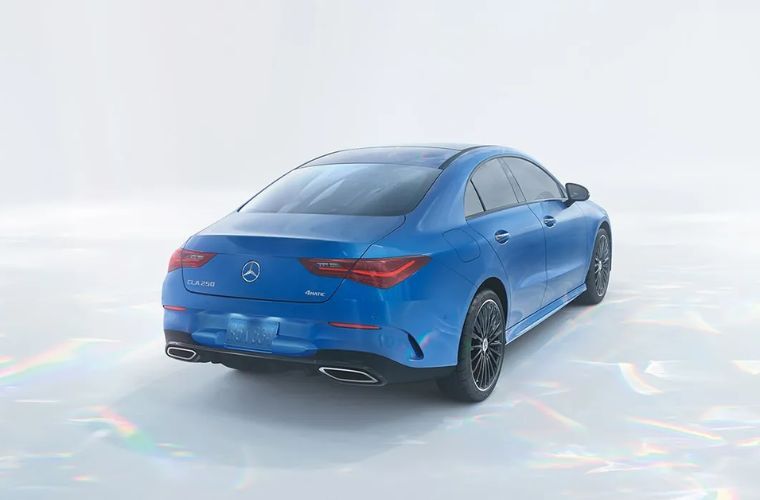 2026 Mercedes-Benz CLA 250 4MATIC® Coupe exterior rear view