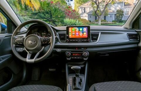 2022 Kia Rio Steering Wheel and Dashboard