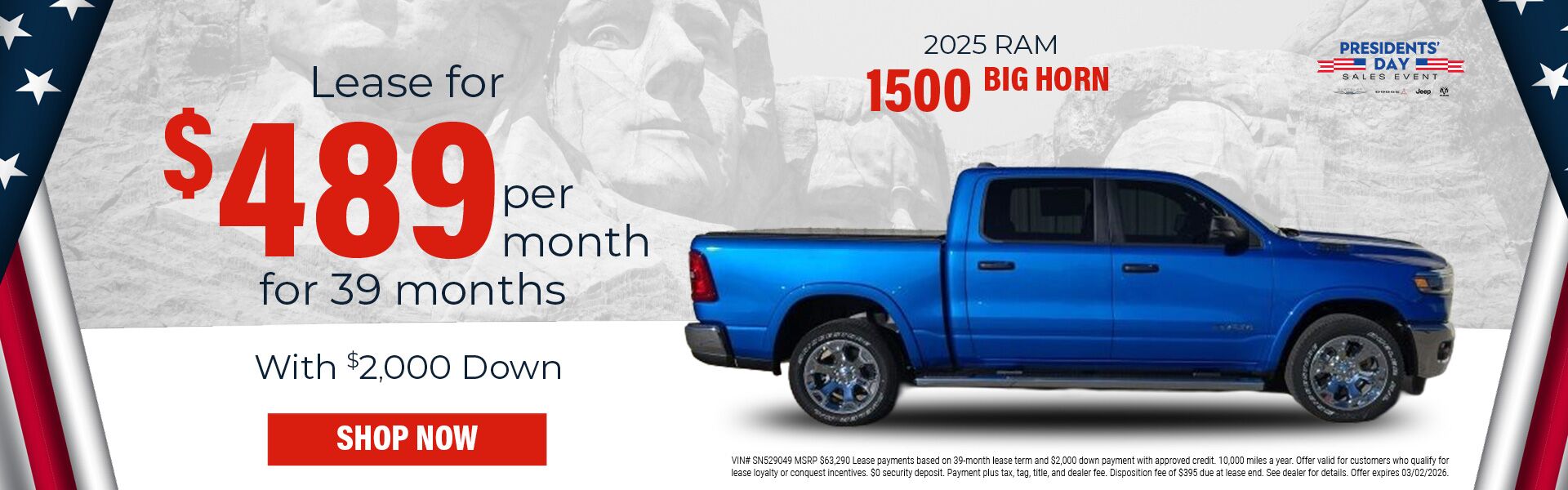 2025 RAM 1500 Big Horn