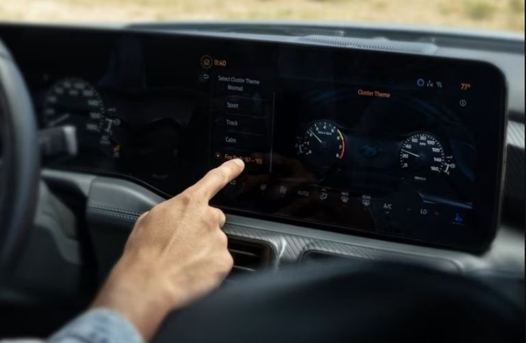 2025 Ford Mustang display screen