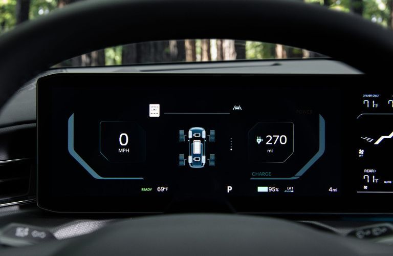 2025 Kia EV9 speedometer