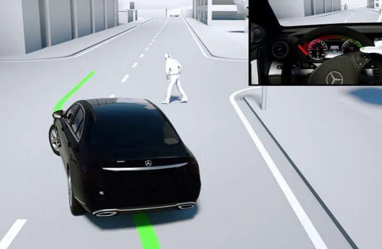 image depiction of Evasive Steering Assist