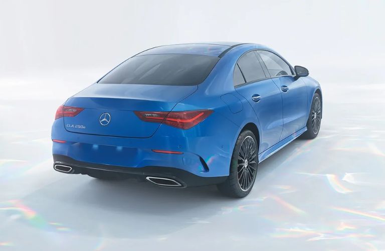 2024 CLA Coupe rear view