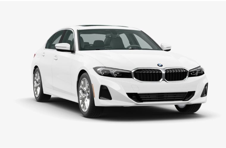 2026 BMW 330i on white