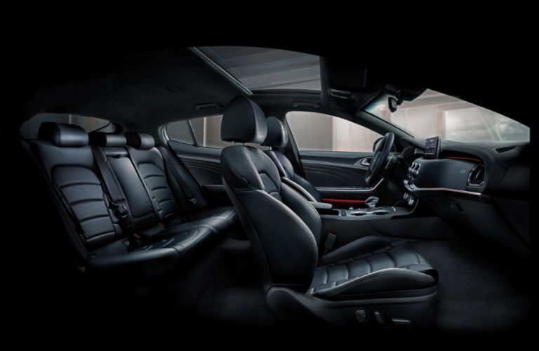 Seating of the 2023 Kia Stinger