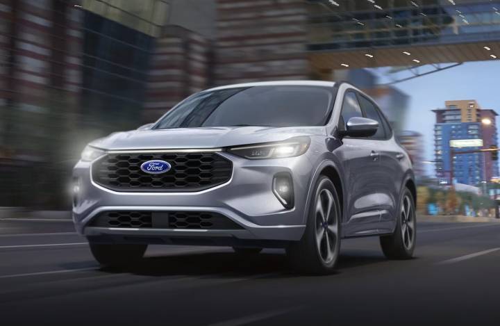2024 Ford Escape front view on urban street