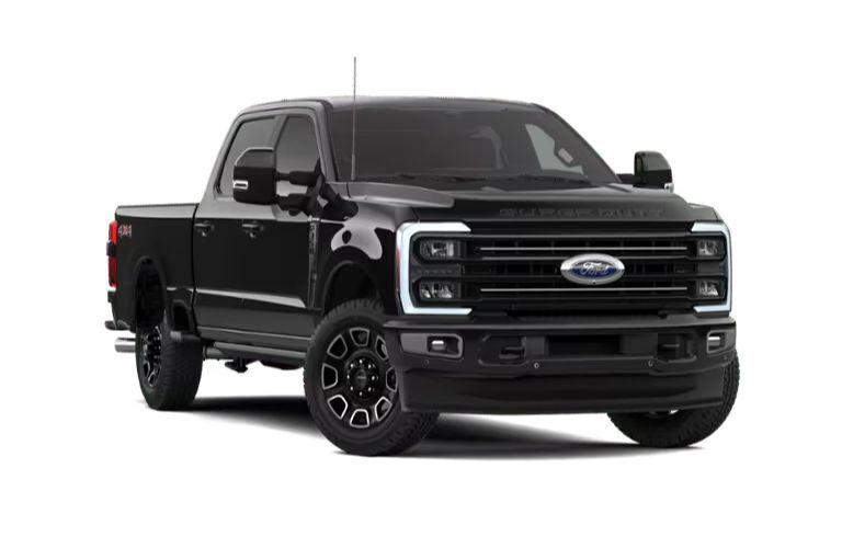 2026 Ford F-350 Super Duty Platinum on white