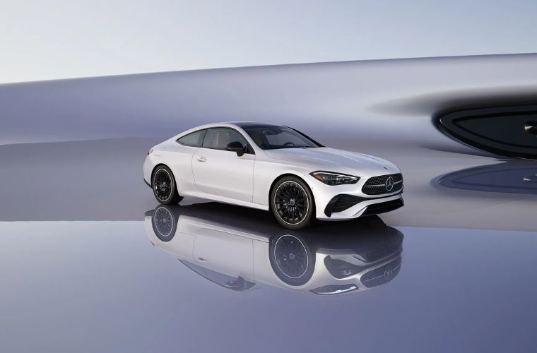 2026 Mercedes-Benz CLE 450 4MATIC® Coupe exterior front side view