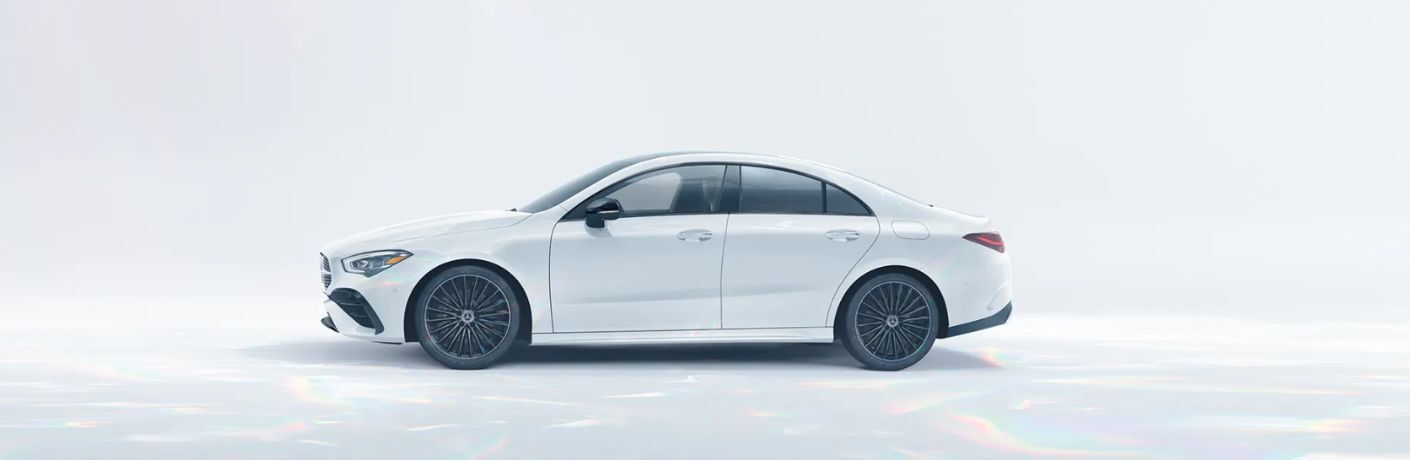 side view of the 2025 Mercedes-Benz AMG CLA 35 Coupe