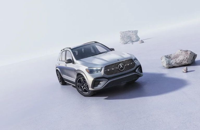 aerial front view image of the 2024 Mercedes-Benz GLE 580 4MATIC