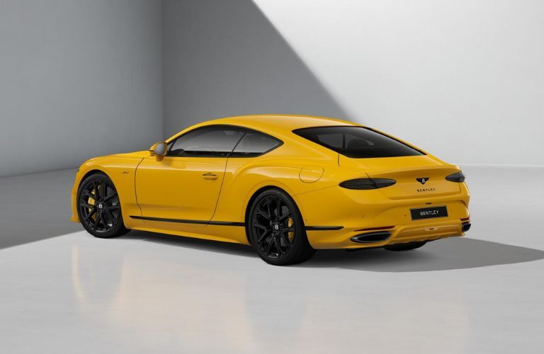 Rear-quarter view of the 2024 Bentley Continental GT