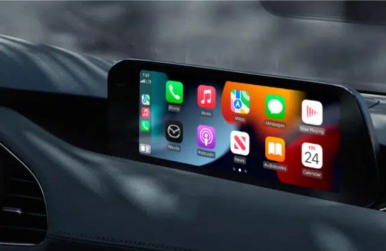 2024 Mazda3 Hatchback display