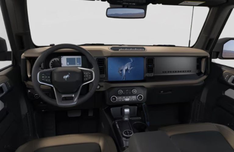 2024 Ford Bronco Wildtrak front seats