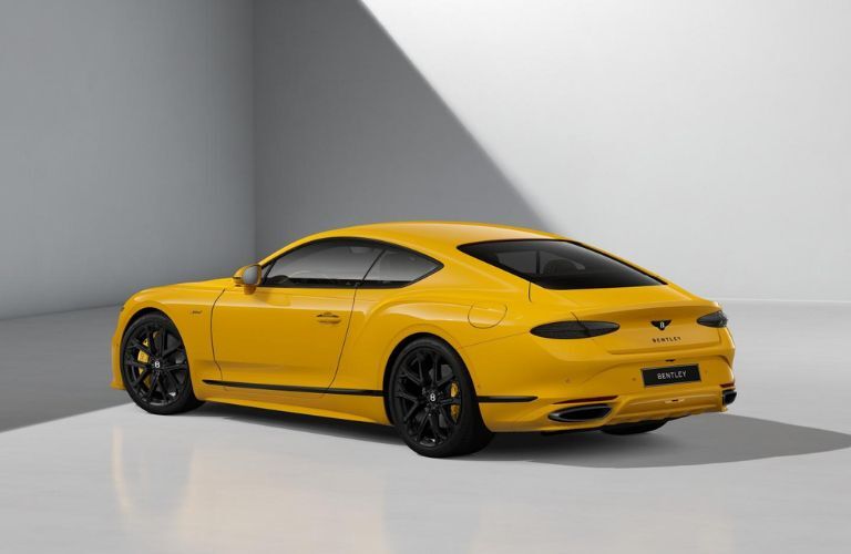 representative image of the rear quarter of the Bentley Continental GT V8