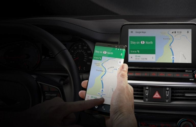 2021 Kia Forte screen view