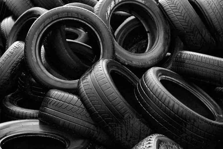 Stack of tires