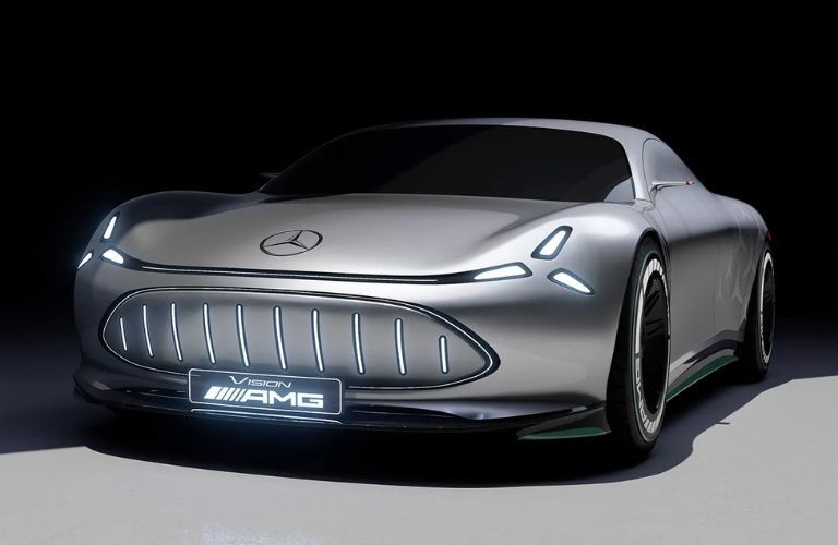 front view image of the Vision AMG® Concept Vehicle