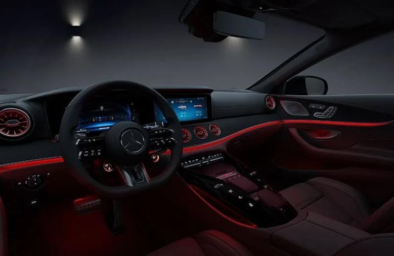 ambient lighting system of the 2024 Mercedes-AMG GT 43 4-door Coupe