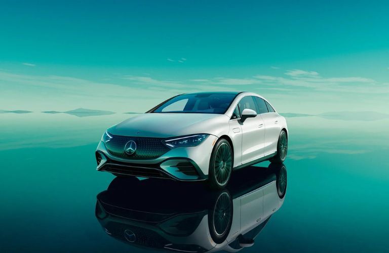 Mercedes-Benz EQE Sedan front view image