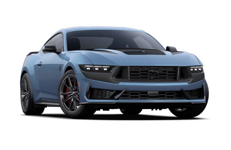 2026 Ford Mustang Dark Horse Premium in blue gray