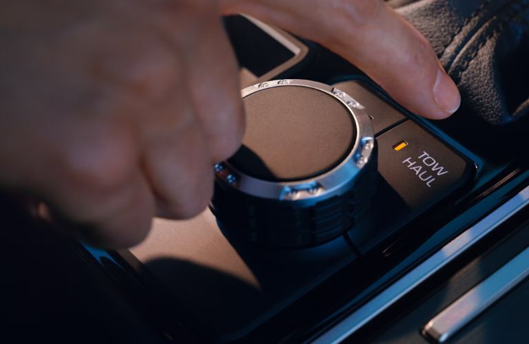 gear selector of the 2025 Toyota Sequoia