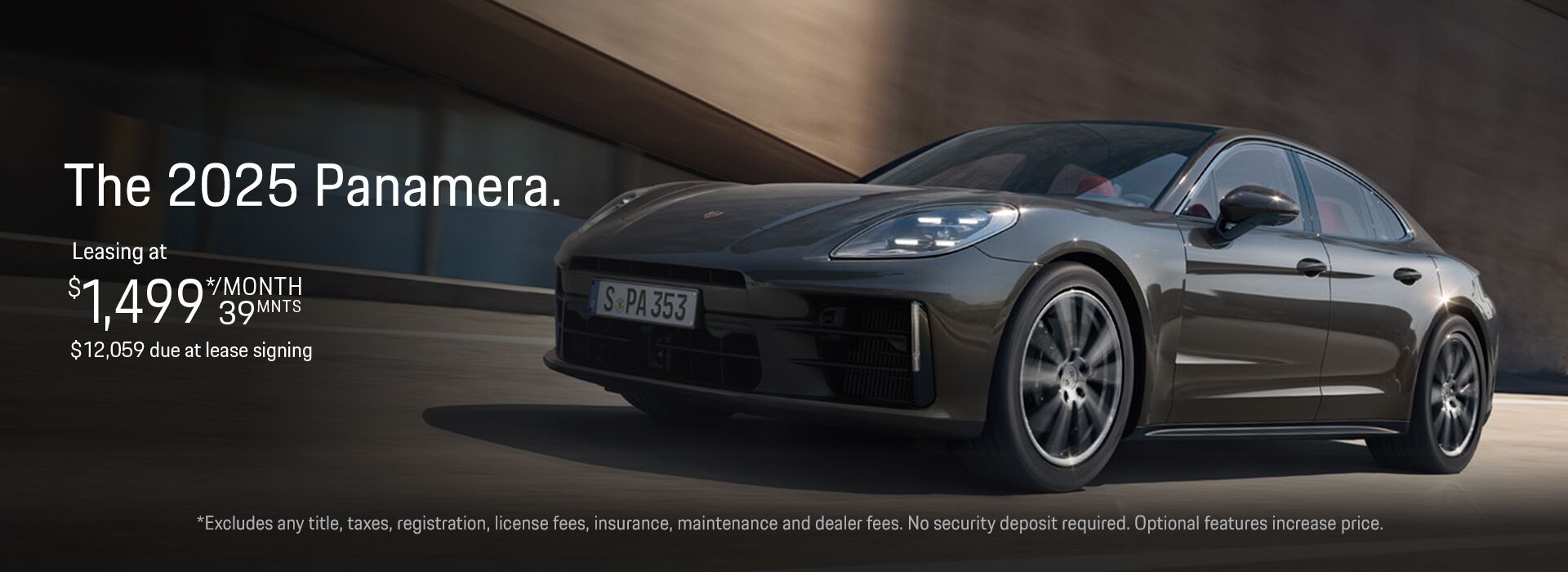 2025 Panamera October