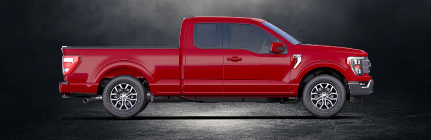 2021 Ford F-150 Lariat side view