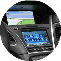 2018 Acura RLX touchscreens