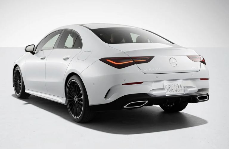 2025 Mercedes-Benz CLA Coupe exterior rear view