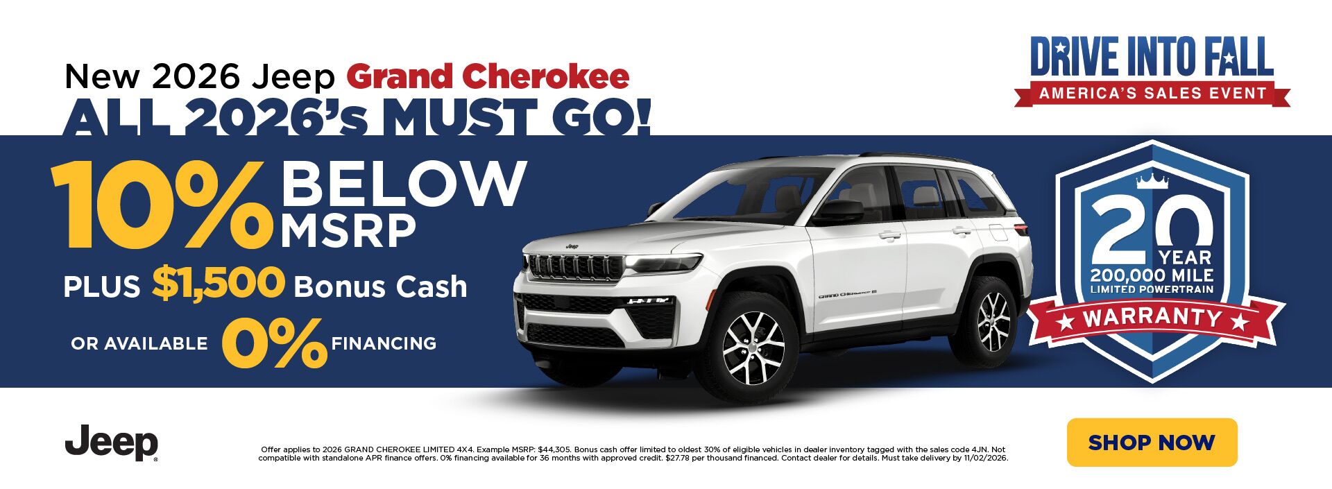 Oct Jeep Grand Cherokee