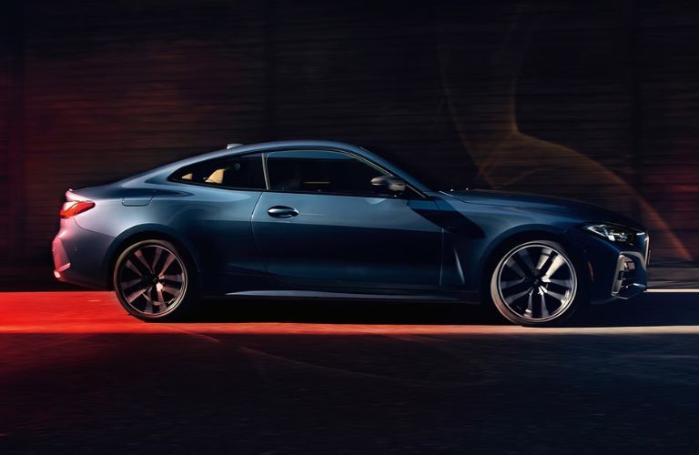 Side view of the 2024 BMW 4 Series