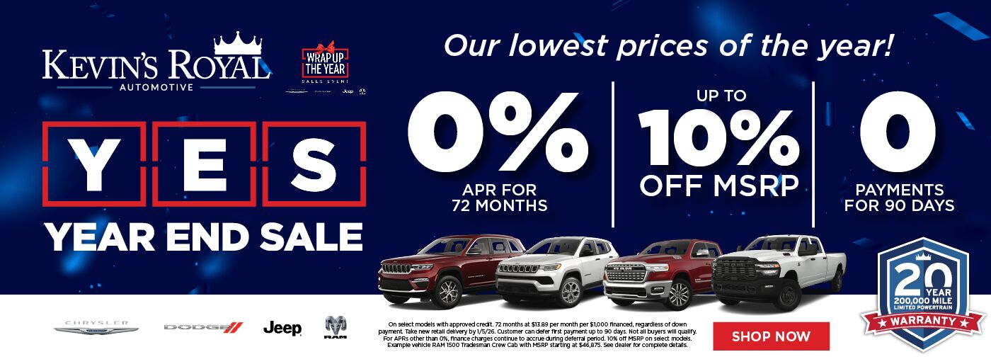 Year End Sale - CDJR