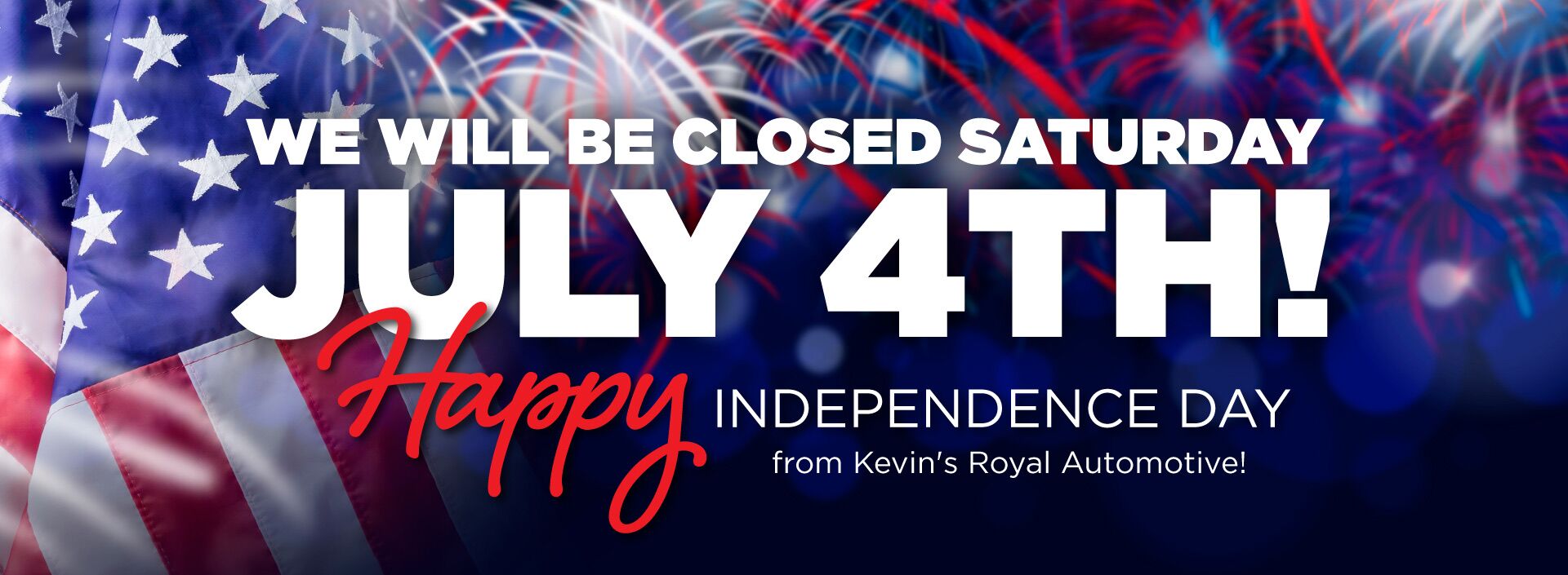 July 4th Closed