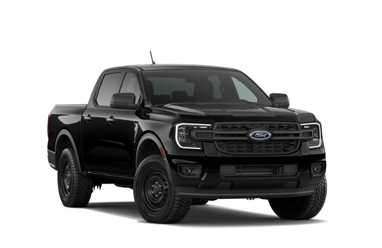 2026 Ford Ranger XL in black on white