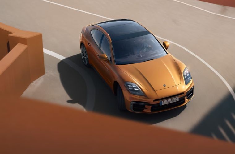 2027 Porsche Panamera exterior top view